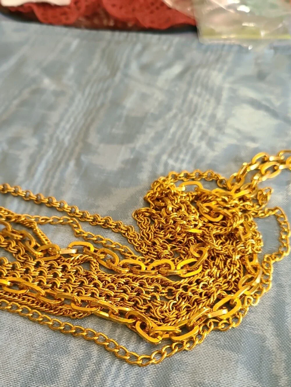 Gold Multi-Chain Statement Belt - Women Jewelry